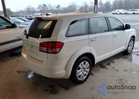 2014 Dodge Journey American Value Pkg z USA, uszkodzony, nr VIN 3C4PDCAB8ET164305